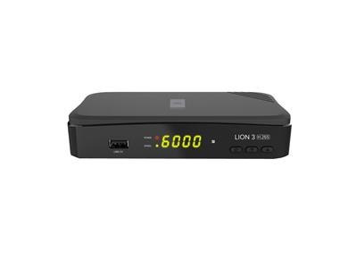 Opticum Lion 3 DVB-T2 H2.65 Receiver USB Mediaplayer