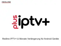 Sagatronics Optic Android 11 inkl. 12 Monate Redline IPTV+