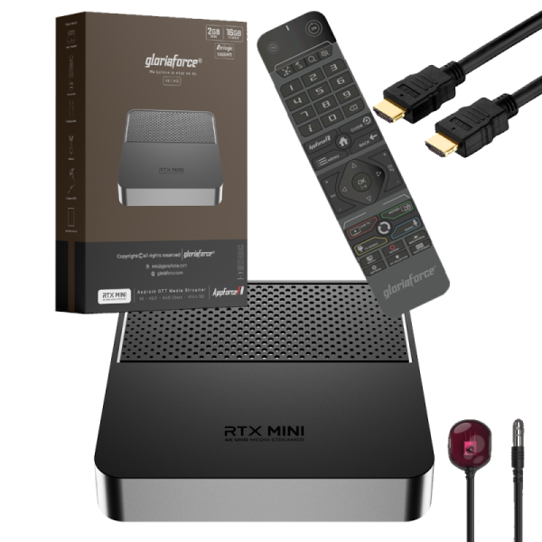 GloriaForce RTX MINI 4K  IPTV  inklusive 12 Monate Redline IPTV