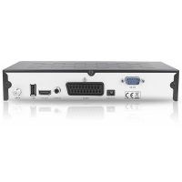 Leyf 0301 HD 1080p FULL HD Sat Receiver Scart, HDMI, EPG USB Mediaplayer Astra-Hotbird-Türksat vorprogrammiert